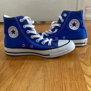 Converse Royal Blue sneakers- Brand New